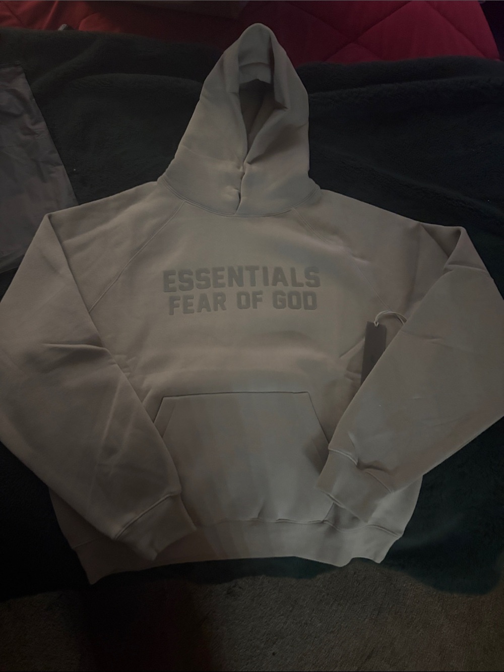 Fear of God Essentials Hoodie - Taupe Gray